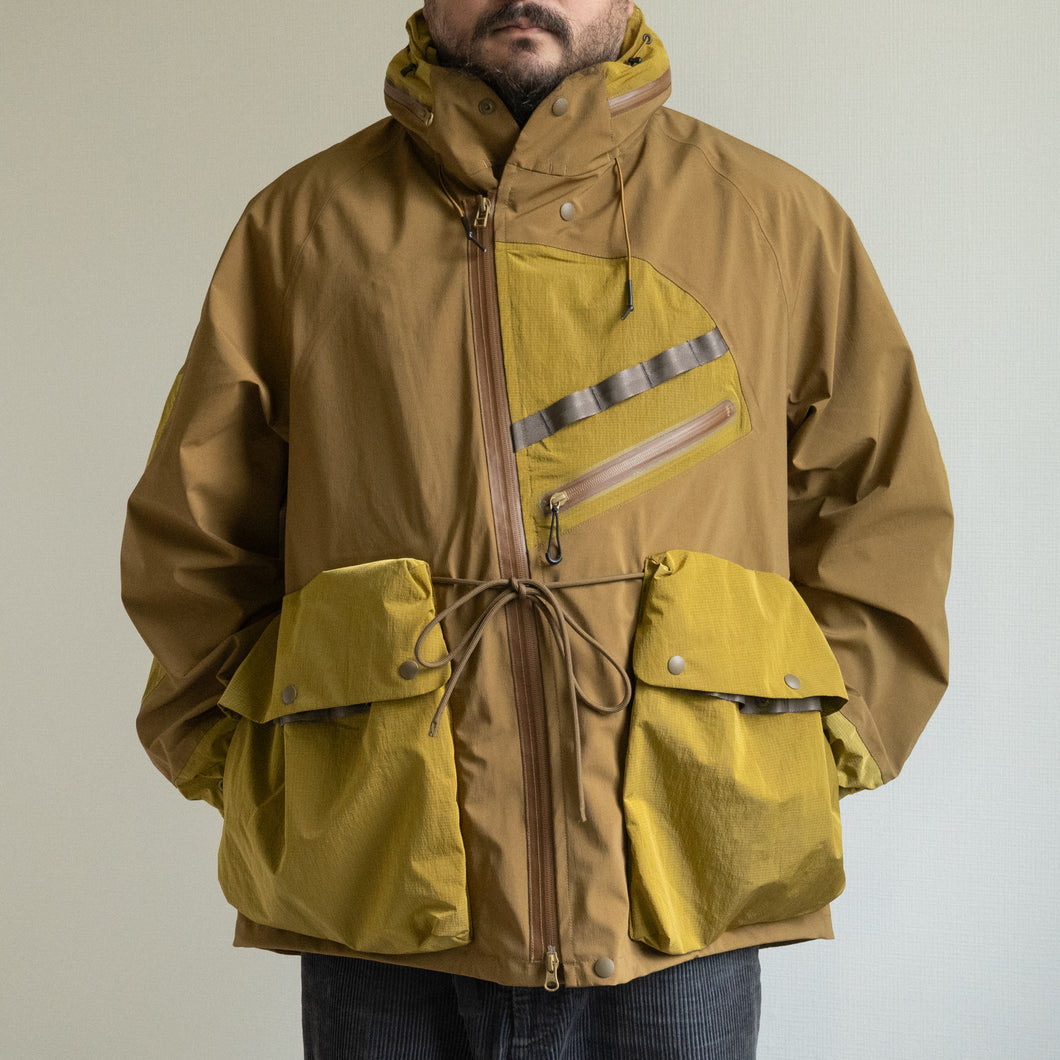 ALL WEATHER DOUBLE ACTION 2WAY COLLAR JACKET -COYOTE-