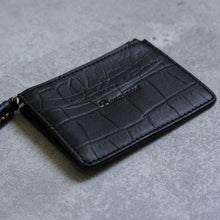 Load image into Gallery viewer, Embossing Minimum Wallet -Black-
