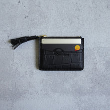 Load image into Gallery viewer, Embossing Minimum Wallet -Black-
