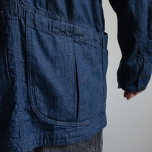 画像をギャラリービューアに読み込む, LIGHT OZ DENIM FIELD COVERALL - INDIGO -
