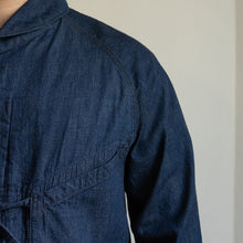 画像をギャラリービューアに読み込む, LIGHT OZ DENIM FIELD COVERALL - INDIGO -
