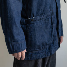 画像をギャラリービューアに読み込む, LIGHT OZ DENIM FIELD COVERALL - INDIGO -
