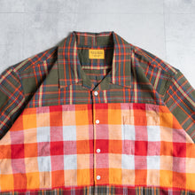 画像をギャラリービューアに読み込む, HORIZONTAL PANEL CAMP SHIRTS -RED CHECK -
