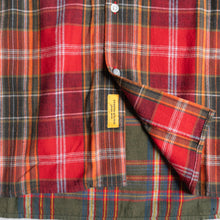 画像をギャラリービューアに読み込む, HORIZONTAL PANEL CAMP SHIRTS -RED CHECK -
