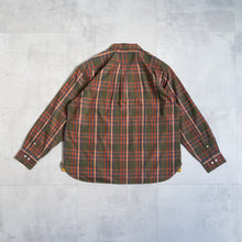 画像をギャラリービューアに読み込む, HORIZONTAL PANEL CAMP SHIRTS -RED CHECK -
