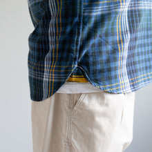 画像をギャラリービューアに読み込む, HORIZONTAL PANEL CAMP SHIRTS -BLUE CHECK -
