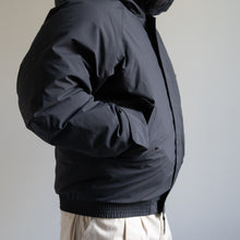 Load image into Gallery viewer, +PHENIX BOMBER DOWN JACKET -black-
