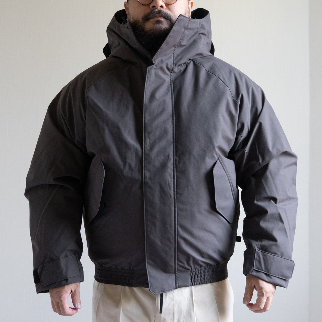 +phenix BOMBER DOWN JACKET -CHARCOAL-