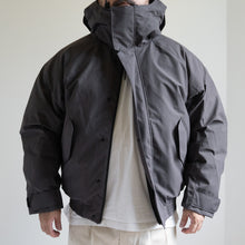 Load image into Gallery viewer, +phenix BOMBER DOWN JACKET -CHARCOAL-
