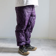 Load image into Gallery viewer, Military Soft Shell Down Pants -D.Purple-
