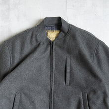 画像をギャラリービューアに読み込む, MELTON MA-1 JACKET  - GRAY -
