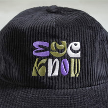 画像をギャラリービューアに読み込む, CORDUROY 5PANEL CAP - BLACK -
