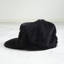 画像をギャラリービューアに読み込む, CORDUROY 5PANEL CAP - BLACK -
