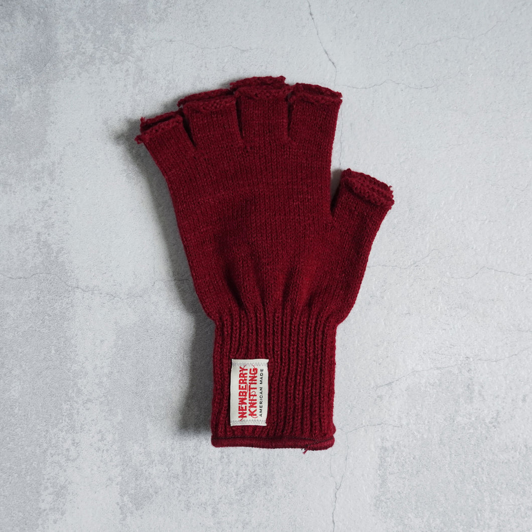 Fingerless glove -Burgundy-