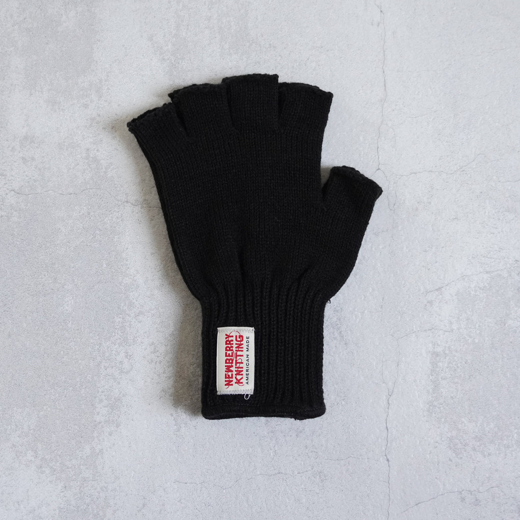 FINGERLESS GLOVE  - BLACK -