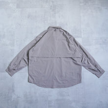 画像をギャラリービューアに読み込む, HIKE&amp;BIKE CAVE TYPWRITER BIG SHIRTS - GRYGE -
