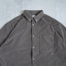 画像をギャラリービューアに読み込む, SIDE POCKET CORDUROY SHIRTS - GRAYGE -
