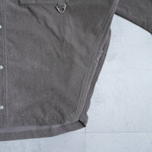 Load image into Gallery viewer, Side Pocket Corduroy Shirts -GRAYGE-
