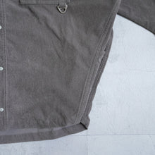 画像をギャラリービューアに読み込む, SIDE POCKET CORDUROY SHIRTS - GRAYGE -
