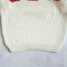 Load image into Gallery viewer, USA Hand Knit Crew -White-
