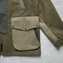 画像をギャラリービューアに読み込む, MOON TWEED 3 LAYERED JACKET - OLIVE × GREEN -
