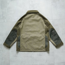 Load image into Gallery viewer, Moon Tweed 3 Layered Jacket -Olive x Green-
