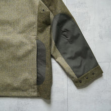 画像をギャラリービューアに読み込む, MOON TWEED 3 LAYERED JACKET - OLIVE × GREEN -
