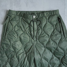 画像をギャラリービューアに読み込む, MILITARY SOFT SHELL DOWN PANTS - OLIVE -
