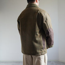 Load image into Gallery viewer, Moon Tweed 3 Layered Jacket --Olive-
