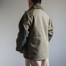 Load image into Gallery viewer, Moon Tweed 3 Layered Jacket -Olive x Green-
