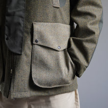 画像をギャラリービューアに読み込む, MOON TWEED 3 LAYERED JACKET - OLIVE × GREEN -
