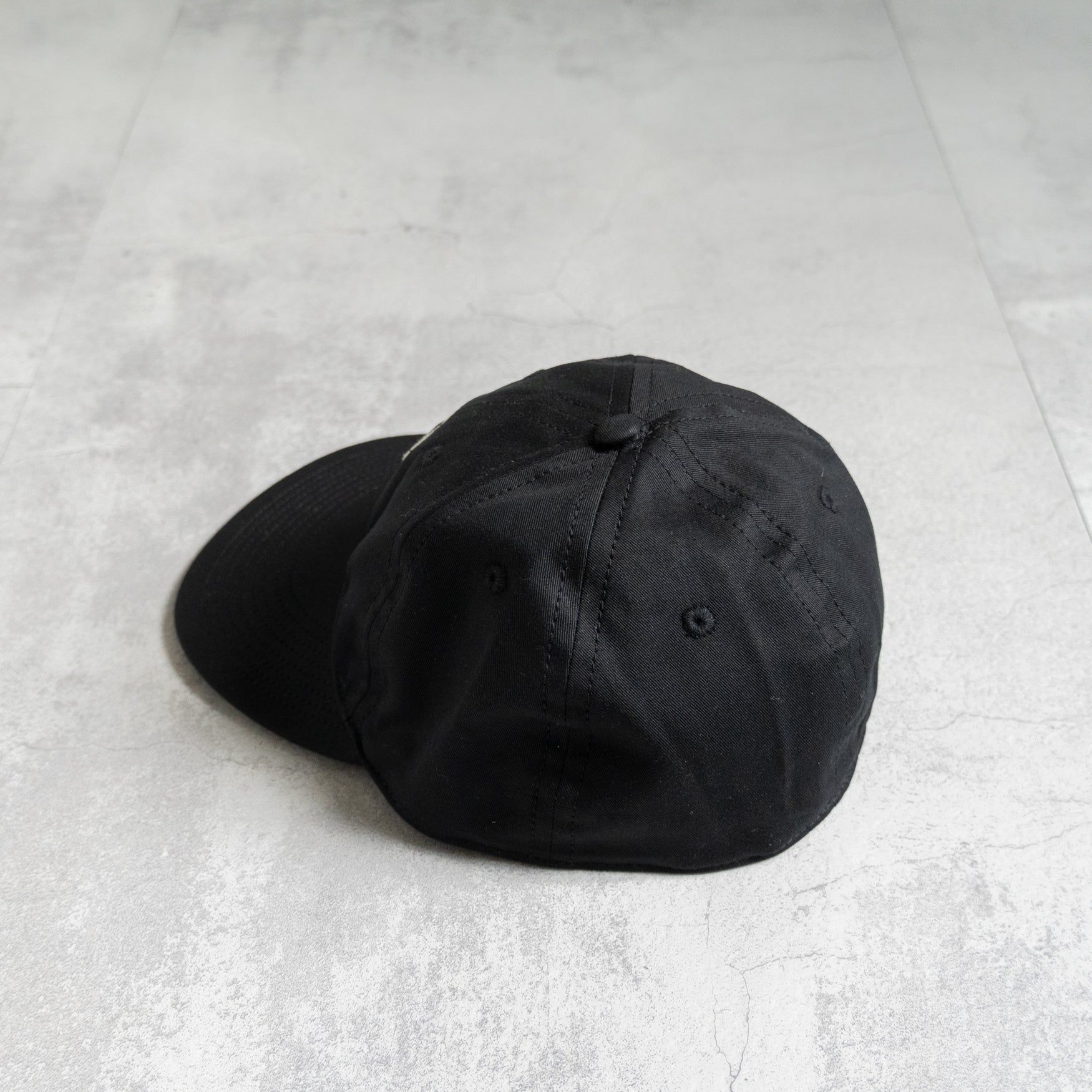 GEbee404 Ball Hat KURO サイズL ベースボールキャップ ストレッチ ロゴ刺繍 キャップ 帽子