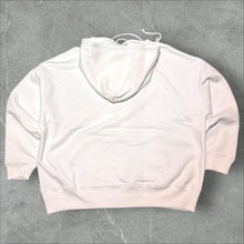 画像をギャラリービューアに読み込む, LAC - UNIVERSITY LOGO OVERSIZED HOODIE - WHITE
