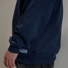 画像をギャラリービューアに読み込む, CHAMPION - CREW NECK SWEATSHIRT - NAVY -
