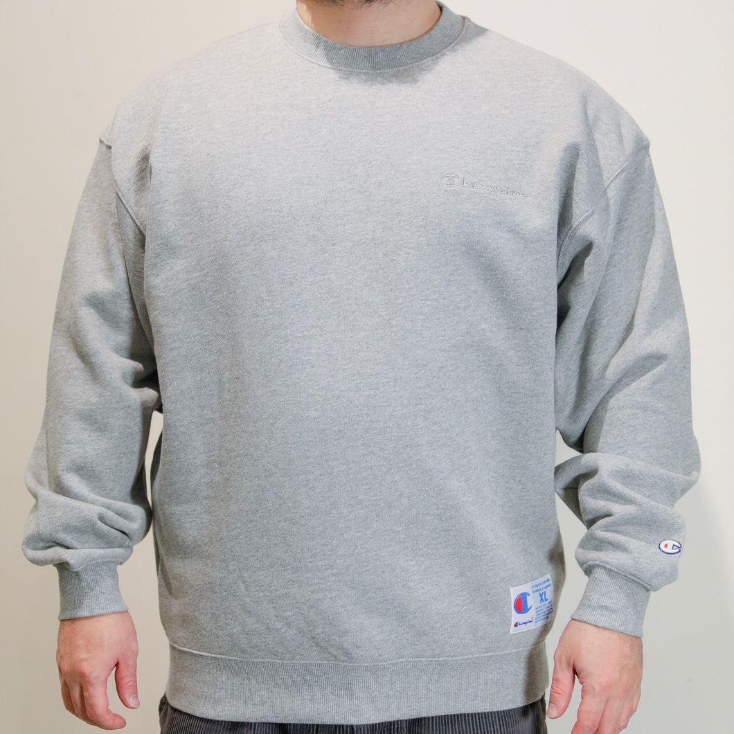 CHAMPION - CREW NECK SWEATSHIRT - OXFORD GRAY -