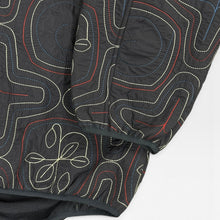 Load images into gallery viewer, NORBIT - AINU QUILTING HOODIE - NAVY
