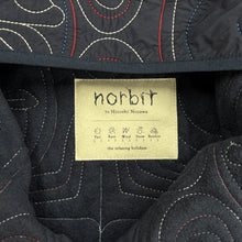 Load images into gallery viewer, NORBIT - AINU QUILTING HOODIE - NAVY
