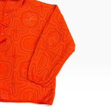 画像をギャラリービューアに読み込む, NORBIT - AINU QUILTING HOODIE - ORANGE
