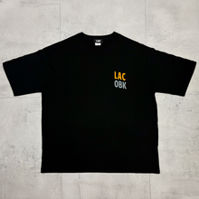 画像をギャラリービューアに読み込む, LAC × OBKSHOP SHORT SLEEVE T-SHIRT - BLACK
