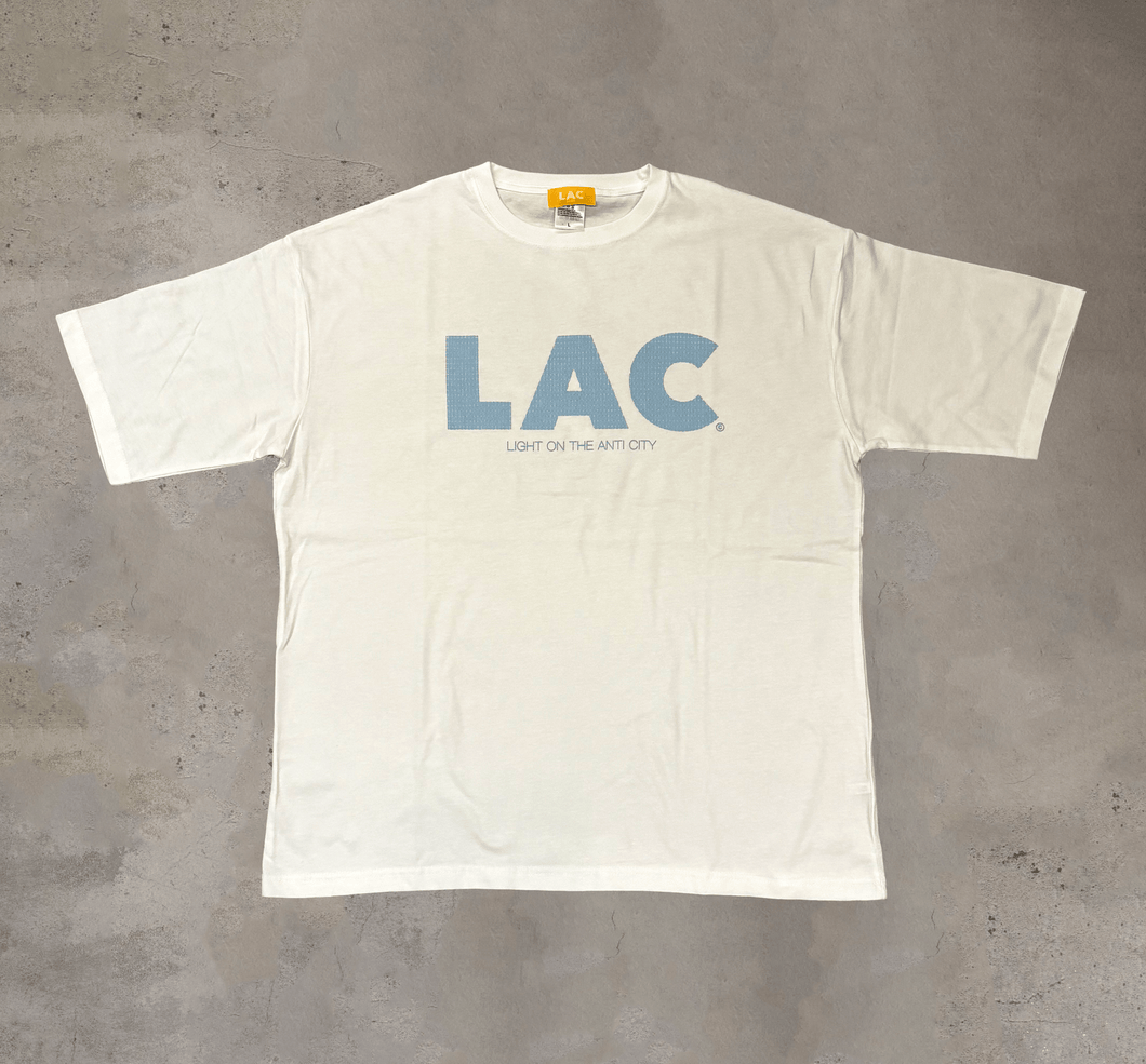 TILE LOGO TEE - LIGHT BLUE