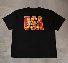 画像をギャラリービューアに読み込む, CHAMPION - SHORT SLEEVE T-SHIRT USA - BLACK
