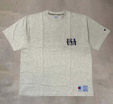 Load image into Gallery viewer, CHAMPION - SHORT SLEEVE T-SHIRT USA - GRAY
