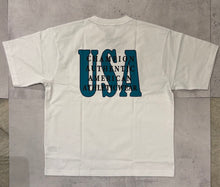 Load image into Gallery viewer, CHAMPION - SHORT SLEEVE T-SHIRT USA - WHITE
