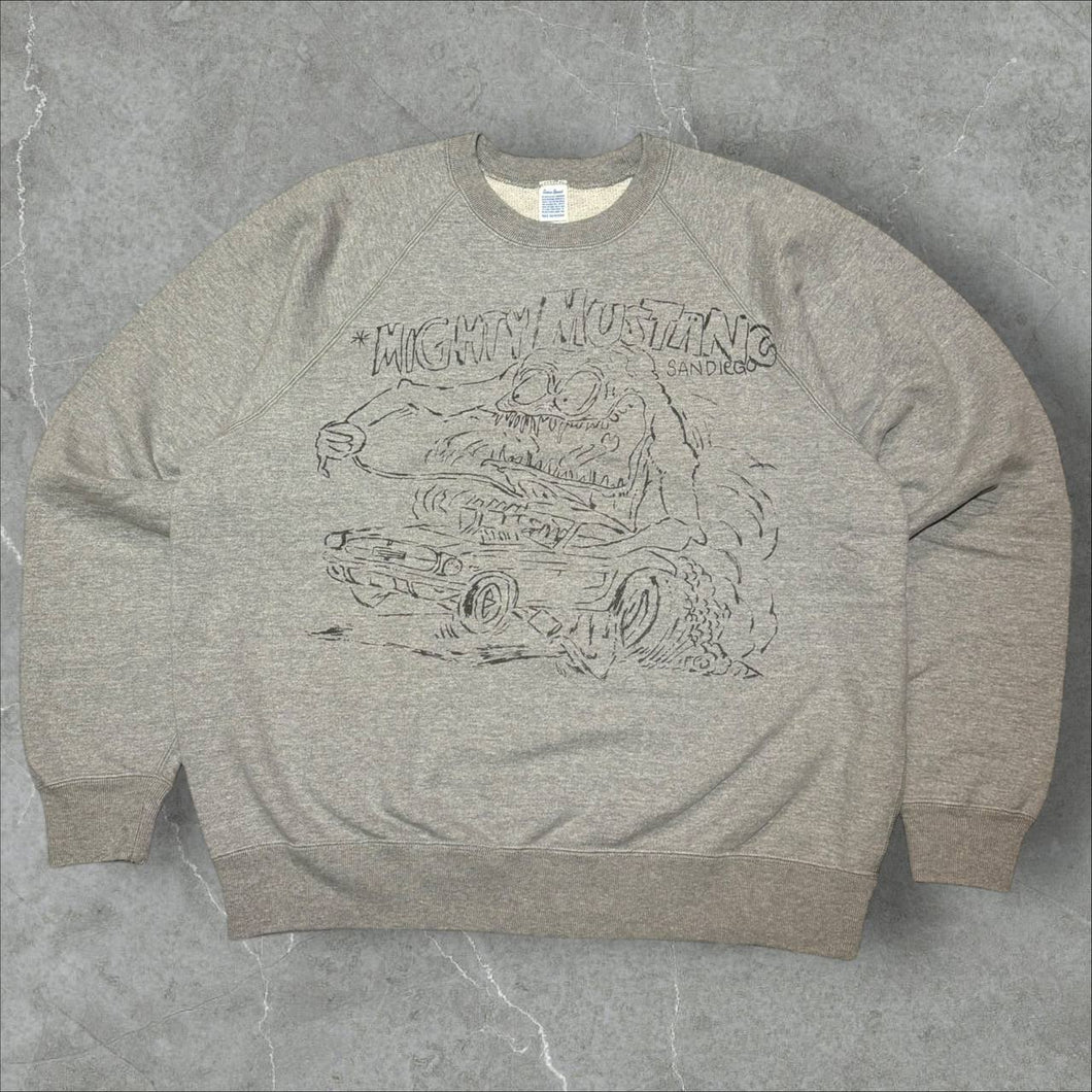 UNISON SPECIAL - CREW SWEAT (Lowbrow) - GRAY