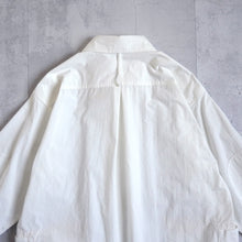 Load image into Gallery viewer, Front Double Shirts Jacket -White-
