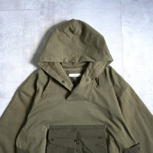 Load image into Gallery viewer, Shawl Collar Sweat Hoodie -Olive-
